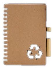 Caderno Ecológico com Caneta