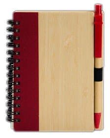 Caderno Ecológico com Caneta