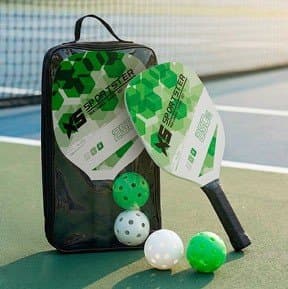 Kit Raquetes Pickleball 6 Peças