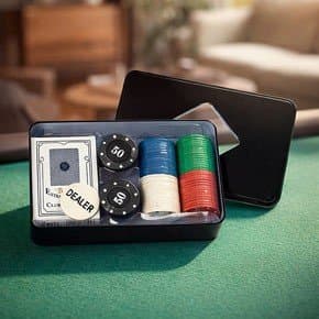 Kit Poker com 80 Fichas