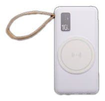 Power Bank 10.000mAh com Carregamento Indução ou Cabo