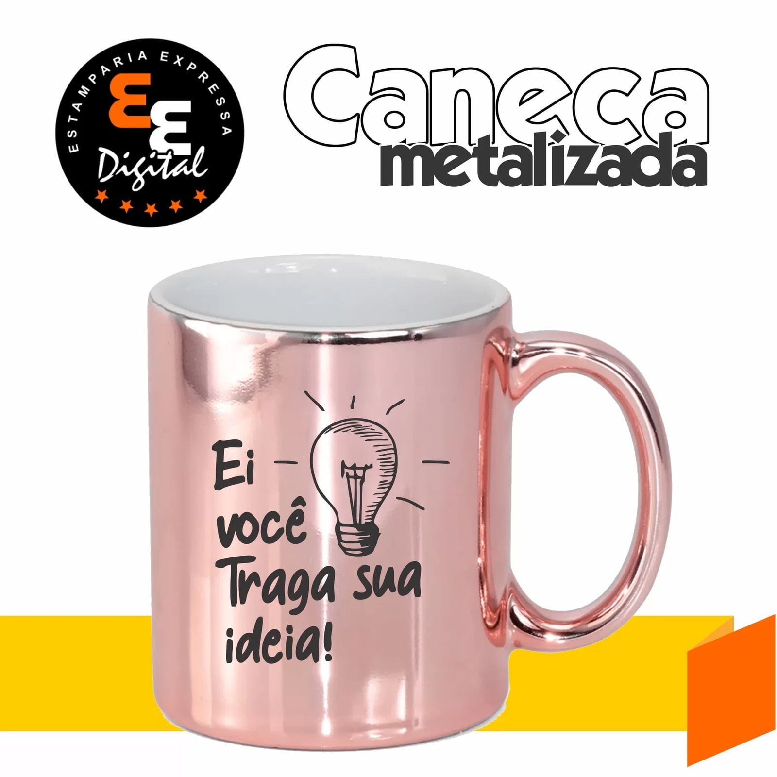 Caneca Metalizada